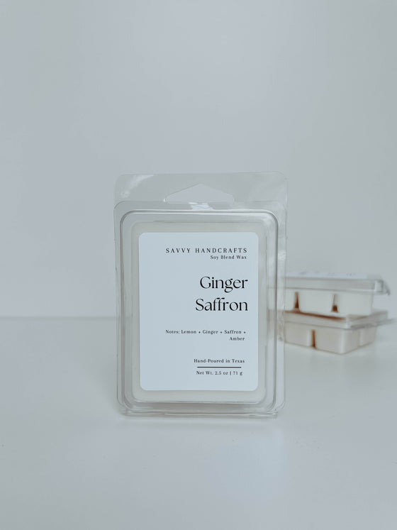 Ginger Saffron - Clamshell Melts