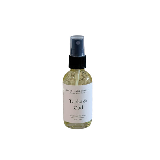 2oz Tonka & Oud Room/Linen Spray