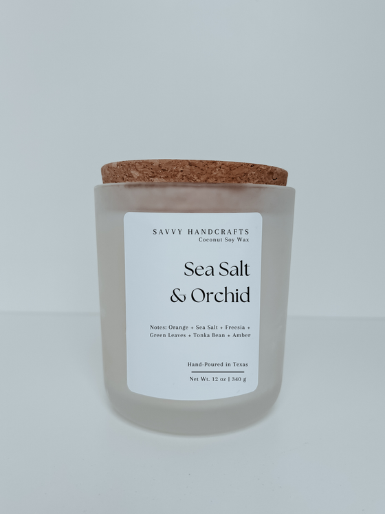 12oz Sea Salt & Orchid