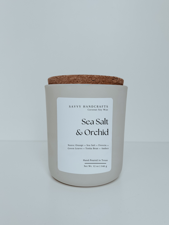 12oz Sea Salt & Orchid